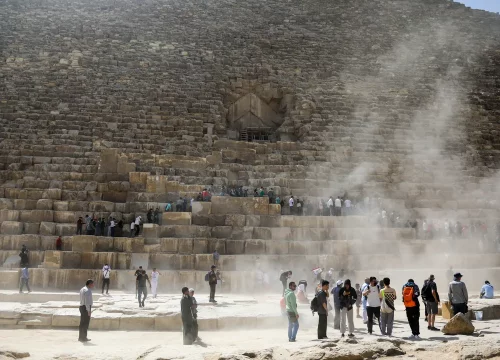 Die Pyramide von König Khufu