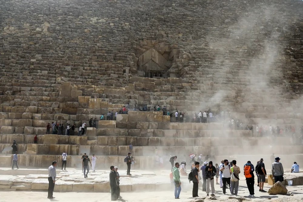 Die Pyramide von König Khufu