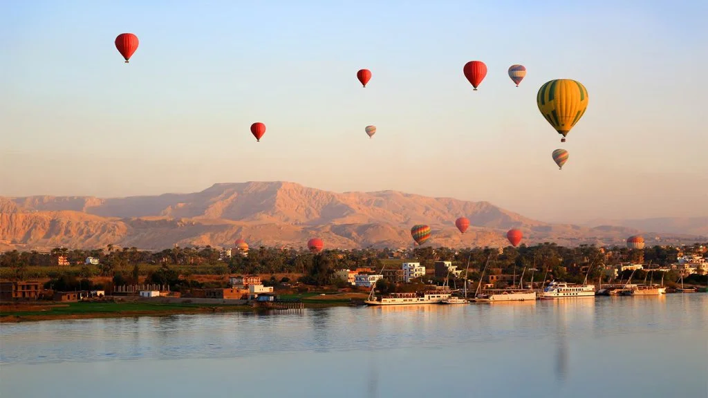 Heißluftballonfahren in Ägypten